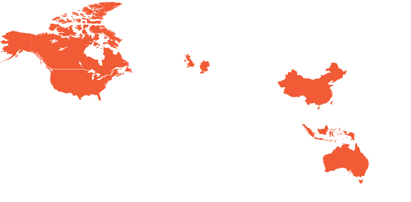 World Service Map